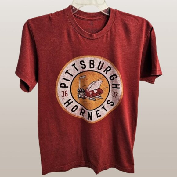 Steel City Pittsburgh Hornets Logo Hockey T-Shirt Unisex Size SMALL - Picture 1 of 8